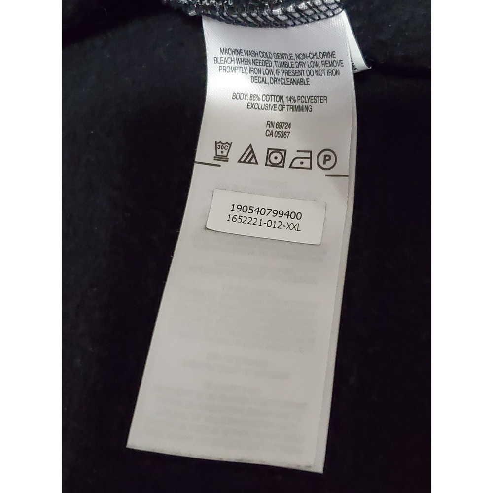 Columbia Steens Mountain Quarter-Zip Fleece Jacket XXL Gray Black Outdoor Layer - Picture 8 of 13